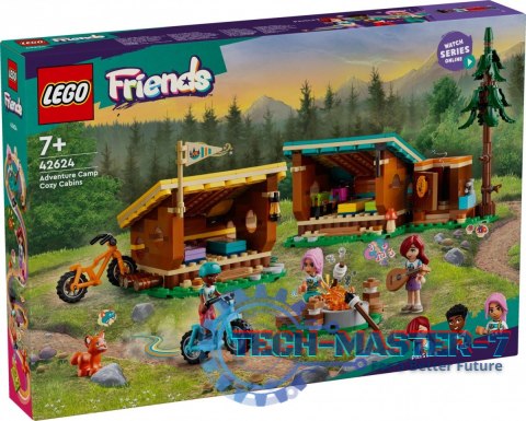 Klocki Friends 42624 Przytulne domki na letnim obozie Klocki Friends 42624 Przytulne domki na letnim obozie