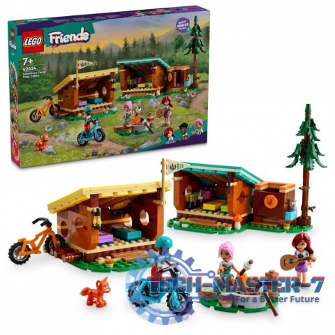 Klocki Friends 42624 Przytulne domki na letnim obozie Klocki Friends 42624 Przytulne domki na letnim obozie