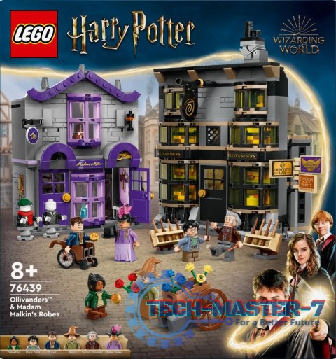 Klocki Harry Potter 76439 Sklepy Ollivandera i Madame Malkin Klocki Harry Potter 76439 Sklepy Ollivandera i Madame Malkin