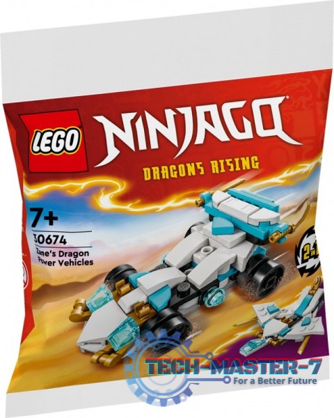 Klocki Ninjago 30674 Smocza moc Zanea - pojazdy