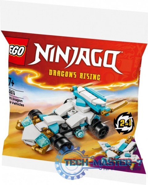 Klocki Ninjago 30674 Smocza moc Zanea - pojazdy Klocki Ninjago 30674 Smocza moc Zanea - pojazdy
