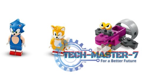 Klocki Sonic 76997 Tails i przygoda na łodzi Klocki Sonic 76997 Tails i przygoda na łodzi