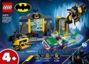 Klocki Super Heroes 76272 Jaskinia Batmana z Batmanem, Batgirl i Jokerem