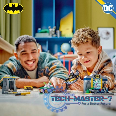 Klocki Super Heroes 76272 Jaskinia Batmana z Batmanem, Batgirl i Jokerem Klocki Super Heroes 76272 Jaskinia Batmana z Batmanem, Batgirl i Jokerem