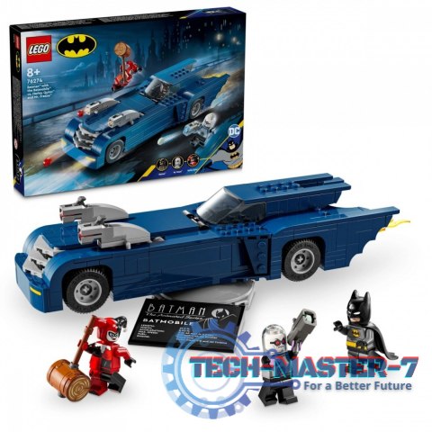 Klocki Super Heroes 76274 Batman z batmobilem kontra Harley Quinn i Mr. Freeze Klocki Super Heroes 76274 Batman z batmobilem kontra Harley Quinn i Mr. Freeze