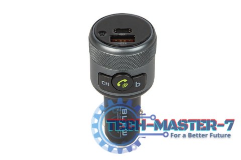 Transmiter FM Bluetooth5.1 + QC3.0 + PD 24W Transmiter FM Bluetooth5.1 + QC3.0 + PD 24W