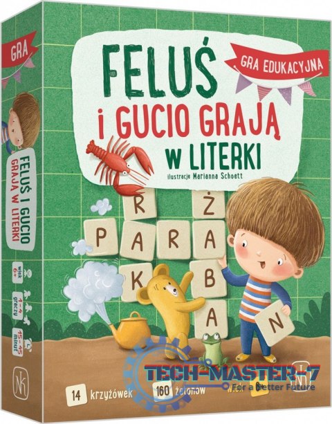 Gra Feluś i Gucio grają w literki