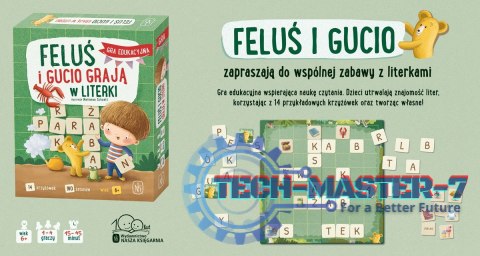 Gra Feluś i Gucio grają w literki Gra Feluś i Gucio grają w literki