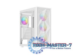 Obudowa Genesis Diaxid 605 ARGB MIDI TOWER USB-C Biała
