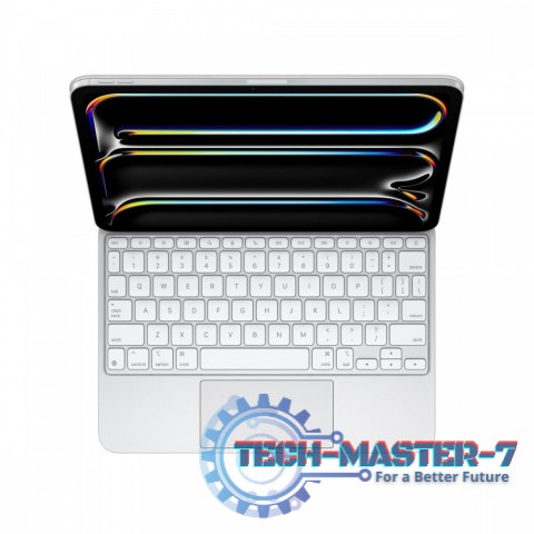 Klawiatura Magic Keyboard do iPada Pro 11 cali (M4) - angielski (USA) - biała Klawiatura Magic Keyboard do iPada Pro 11 cali (M4) - angielski (USA) - biała