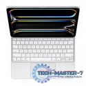 Klawiatura Magic Keyboard do iPada Pro 13 cali (M4) - angielski (USA) - biała