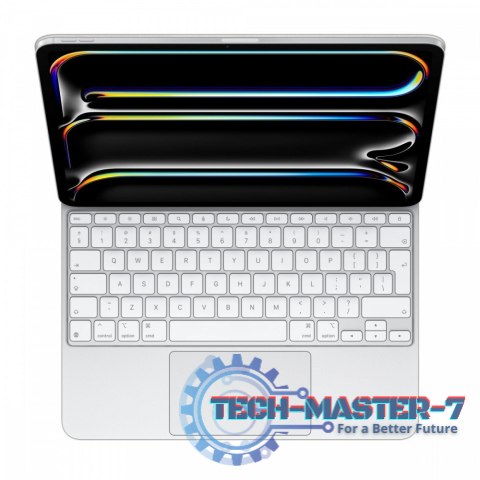 Klawiatura Magic Keyboard do iPada Pro 13 cali (M4) - angielski (międzynarodowy) - biała Klawiatura Magic Keyboard do iPada Pro 13 cali (M4) - angielski (międzynarodowy) - biała