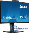 Monitor 24 cale XUB2490HSUH-B1 IPS,FHD,CAM,MIC,HDMI,DP,3xUSB(3.2), 100Hz,250cd,4ms,ADAPTIVE SYNC,FlickerFree,2x2W,WINDOWS HELLO