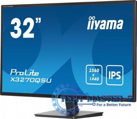 Monitor 32 cale X3270QSU-B1 IPS,WQHD,HDMI,DP,100Hz,250cd,3ms,2x2W, 3xUSB(3.2),FlickerFree,VESA Monitor 32 cale X3270QSU-B1 IPS,WQHD,HDMI,DP,100Hz,250cd,3ms,2x2W, 3xUSB(3.2),FlickerFree,VESA