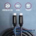 BUCM32-CM15AB Kabel USB-C - USB-C 3.2 Gen 2, 1.5m, PD 100W, 5A, 4K HD, ALU, oplot, czarny
