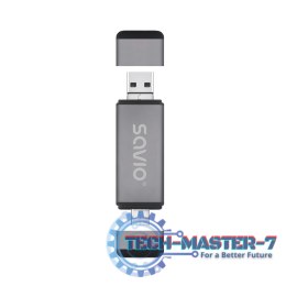 Czytnik kart SD 3w1, USB-C+ USB-A 2.0+ Micro USB, AK-72