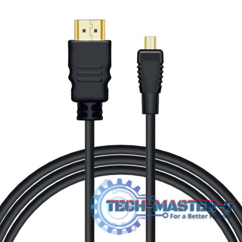 Kabel HDMI (M) - micro HDMI (M) z Ethernetem, 2m, CL-40/M