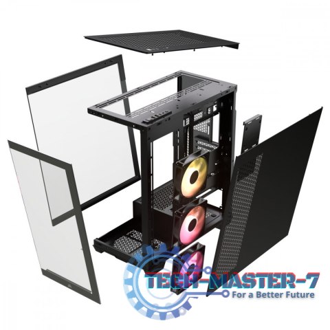 Obudowa 3500X ICUE LINK RGB TG Mid-Tower czarna Obudowa 3500X ICUE LINK RGB TG Mid-Tower czarna