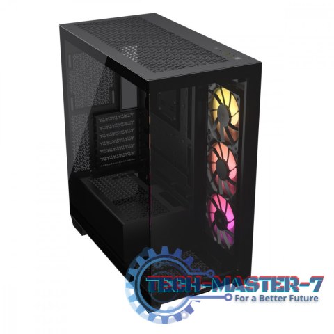 Obudowa 3500X ICUE LINK RGB TG Mid-Tower czarna Obudowa 3500X ICUE LINK RGB TG Mid-Tower czarna