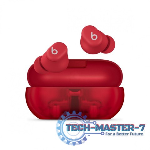 Słuchawki Beats Solo Buds przezroczysta czerwień Słuchawki Beats Solo Buds przezroczysta czerwień