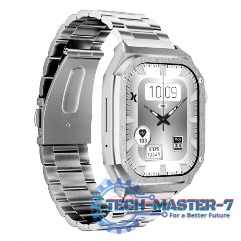 Smartwatch FW65 Iron S Srebrny Smartwatch FW65 Iron S Srebrny