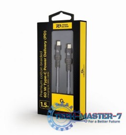Kabel Premium USB-C 2.0 60W PD 1.5M