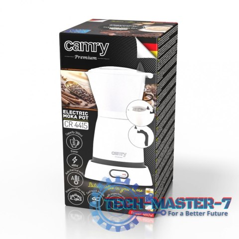 Kawiarka elektryczna Moka CR 4415W biała Kawiarka elektryczna Moka CR 4415W biała
