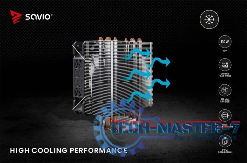 Chłodzenie procesora CPU Vortex X2 Chłodzenie procesora CPU Vortex X2
