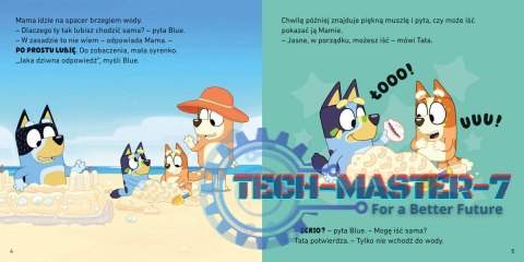Książeczka Bluey. Plaża. Moja czytanka Książeczka Bluey. Plaża. Moja czytanka