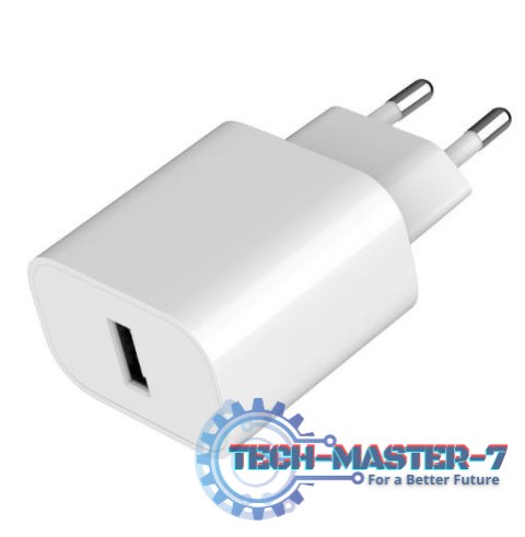 Ładowarka USB-A 2.4A biała Ładowarka USB-A 2.4A biała