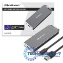 Mini obudowa na dysk M.2 SSD | NVMe | PCIe | USB3.1 | Super speed10Gb/s | 2TB | Srebrna