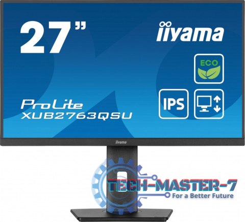 Monitor 27 cali ProLite XUB2763QSU-B1 IPS,QHD,HAS,100Hz Monitor 27 cali ProLite XUB2763QSU-B1 IPS,QHD,HAS,100Hz
