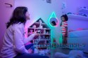 Inteligentne lampki dekoracyjne Strings USB-C (Candies) 100 LED RGB, serca, przezroczysty przewód, 6 m