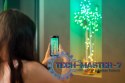 Inteligentne lampki dekoracyjne Strings USB-C (Candies) 100 LED RGB, świece, zielony przewód, 6 m