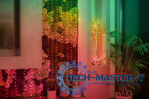Inteligentne lampki dekoracyjne Strings USB-C (Candies) 200 LED RGB, perły, zielony przewód, 12 m Inteligentne lampki dekoracyjne Strings USB-C (Candies) 200 LED RGB, perły, zielony przewód, 12 m