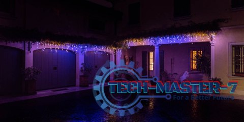 Inteligentne lampki sople Icicle 190 RGBW LED, 5x0,5 m, IP44, przezroczysty przewód Inteligentne lampki sople Icicle 190 RGBW LED, 5x0,5 m, IP44, przezroczysty przewód