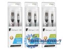 Kabel USB 2.0 TY PE-C A Male 1.0m czarno-srebrny