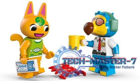 Klocki Animal Crossing 77051 Lot z Dodo Airlines Klocki Animal Crossing 77051 Lot z Dodo Airlines