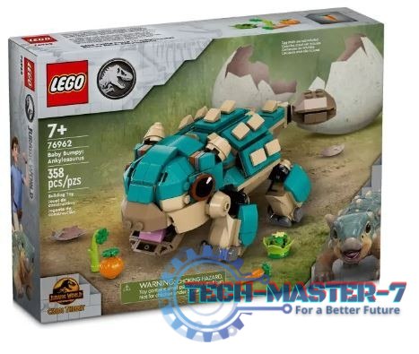 Klocki Jurassic World 76962 Mały ankylozaur Bumpy