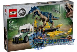Klocki Jurassic World 76966 Dinomisje: ciężarówka do transportu allozaura