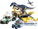 Klocki Jurassic World 76966 Dinomisje: ciężarówka do transportu allozaura