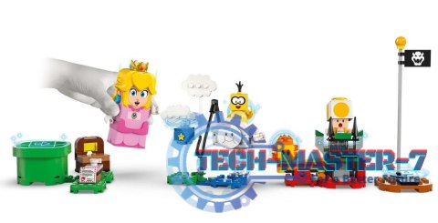 Klocki Super Mario 71441 Przygody z interaktywną figurką LEGO Peach Klocki Super Mario 71441 Przygody z interaktywną figurką LEGO Peach