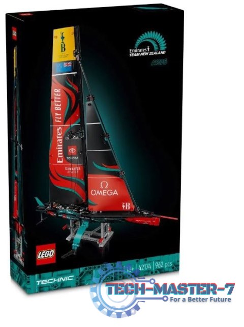 Klocki Technic 42174 Jacht Emirates Team New Zealand AC75 Klocki Technic 42174 Jacht Emirates Team New Zealand AC75