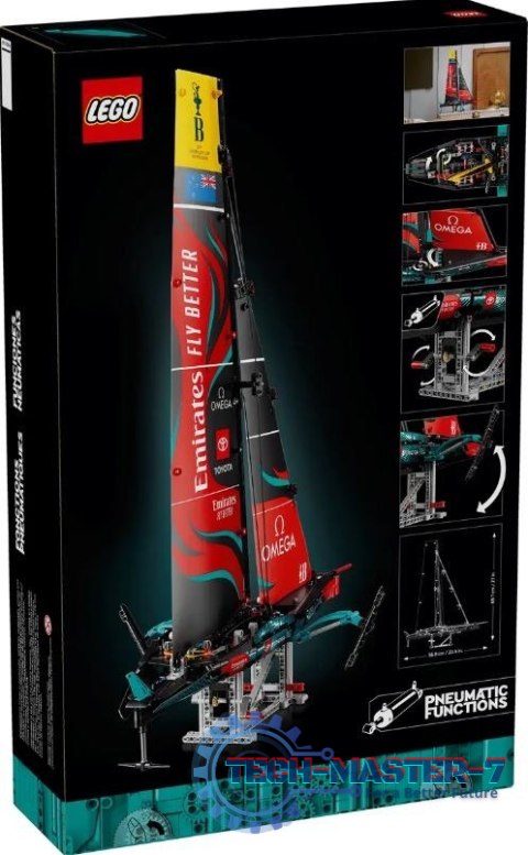 Klocki Technic 42174 Jacht Emirates Team New Zealand AC75 Klocki Technic 42174 Jacht Emirates Team New Zealand AC75