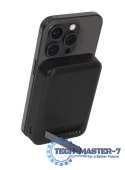 Powerbank ze standem 10000mAh Qi2 MagSafe Czarny