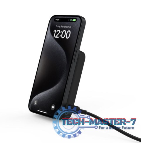 Powerbank ze standem 8000mAh Qi2 MagSafe Czarny Powerbank ze standem 8000mAh Qi2 MagSafe Czarny