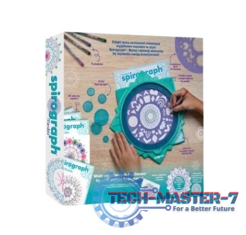 Zestaw kreatywny Spirograf Mandala Zestaw kreatywny Spirograf Mandala