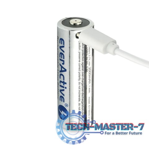 Akumulator 18500 3,7V Li-ion 2100 mAh USB-C Akumulator 18500 3,7V Li-ion 2100 mAh USB-C