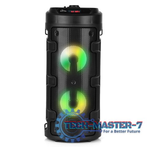 Głośnik PARTYBOX KEG BT MT3165 V2.0 Karaoke/Bluetooth 5.0+EDR/FM/MP3/MicroSD/USB/Equalizer/AUX/Jack 6.3/Pilot/Pasek/USB-C/LED/RM Głośnik PARTYBOX KEG BT MT3165 V2.0 Karaoke/Bluetooth 5.0+EDR/FM/MP3/MicroSD/USB/Equalizer/AUX/Jack 6.3/Pilot/Pasek/USB-C/LED/RM