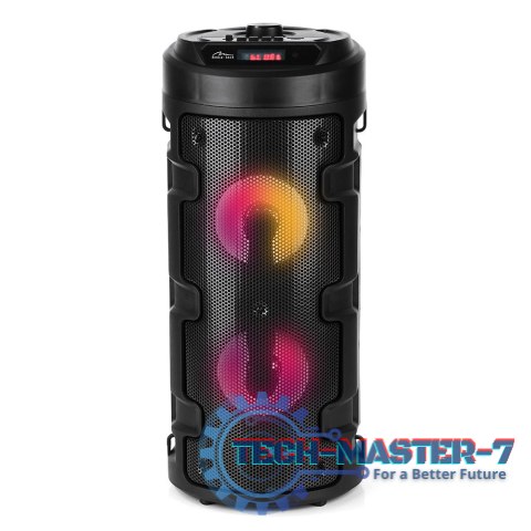 Głośnik PARTYBOX KEG BT MT3165 V2.0 Karaoke/Bluetooth 5.0+EDR/FM/MP3/MicroSD/USB/Equalizer/AUX/Jack 6.3/Pilot/Pasek/USB-C/LED/RM Głośnik PARTYBOX KEG BT MT3165 V2.0 Karaoke/Bluetooth 5.0+EDR/FM/MP3/MicroSD/USB/Equalizer/AUX/Jack 6.3/Pilot/Pasek/USB-C/LED/RM